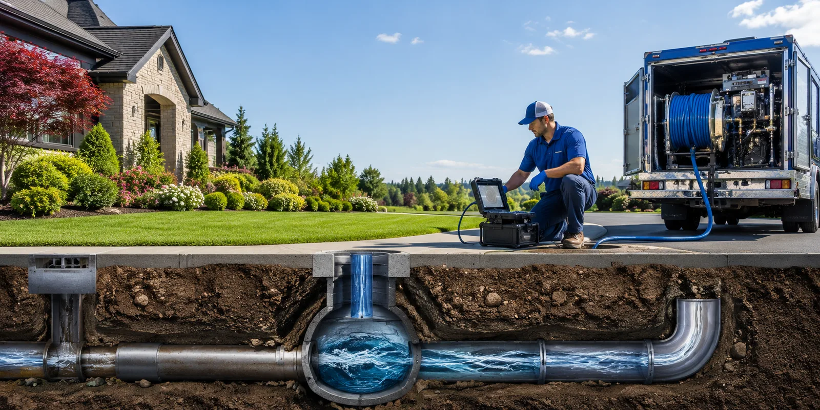 Drainage restoration information for Douglassville, PA